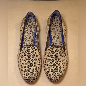 Rothy's The Loafer in Moroccan Amber  Cheetah/Leopard Print